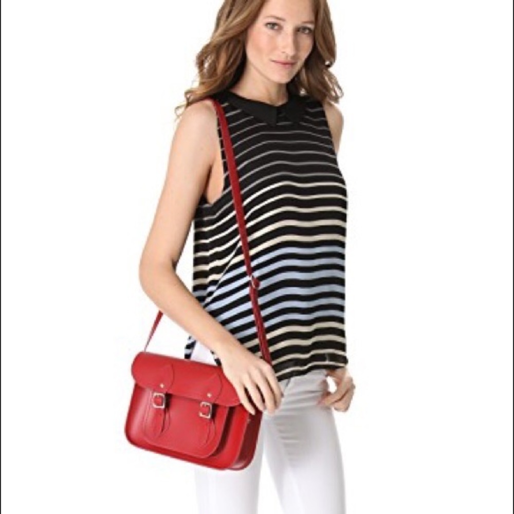 Cambridge satchel red